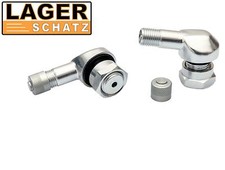 2 x Aluminium Angle Valves