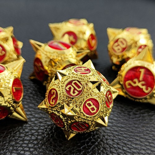 7pcs poly dice - set, d&d