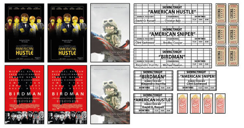 Custom stickers for sets 10232 - stickers,