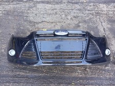 Ford Focus Mk3 Front Bumper (See Description) Panther Black(Metallic) 2011 13 14