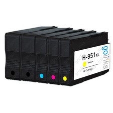 5 Ink Cartridges (Set + Bk)
