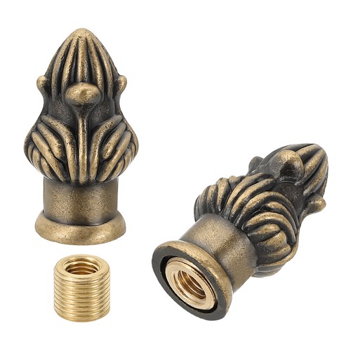 Set 33x16mm lamp finials - 2,