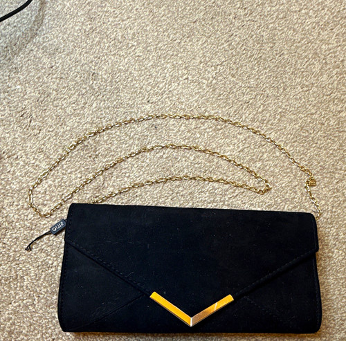 Quiz black faux suede - faux,