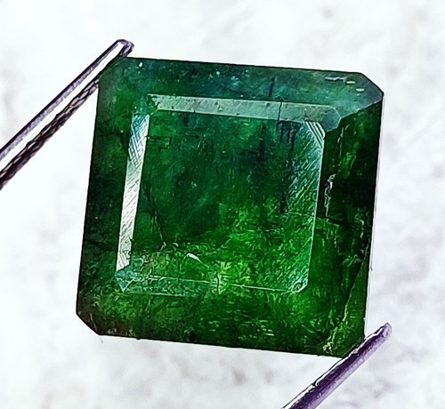 Natural green beryl - ct,