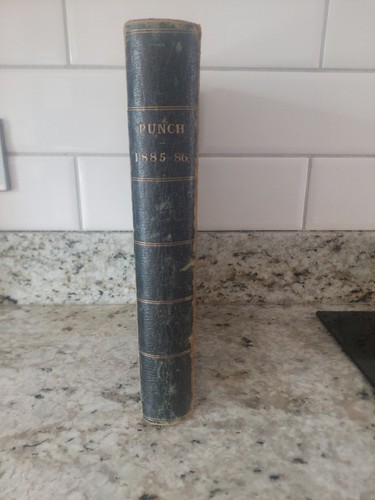 Punch magazine 1885 1886 - magazine,