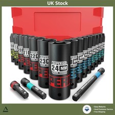 Impact Socket Set Deep Metric