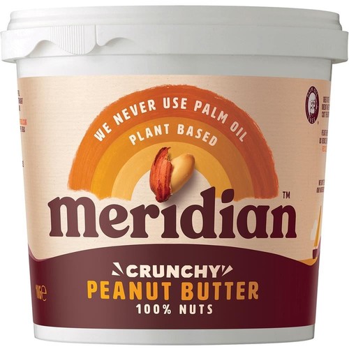 Meridian crunchy peanut butter - meridian,