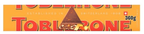 Toblerone orange twist milk - twist,