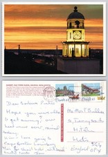 c26677 Old Town Clock Halifax Nova Scotia Canada  postcard 1993 stamp