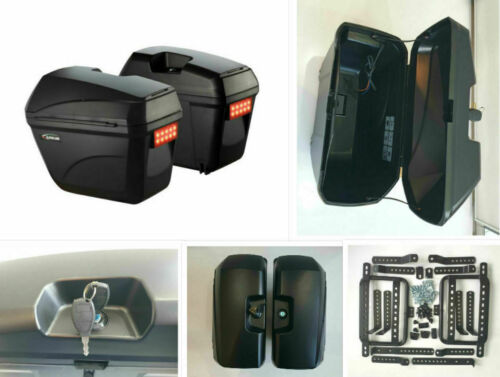 Hard case side - side, led