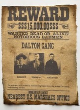 Wanted Poster - Vintage Style