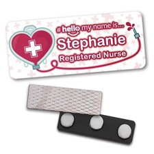 Hello My Name Is Badge SMN