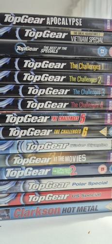 15x top gear dvd bundle - 15x,