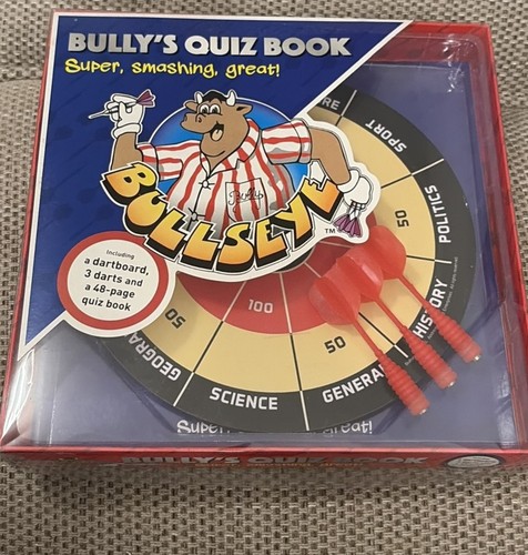 Bullseye darts game quiz - bullseye, book