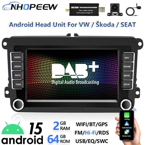 Dab android car radio - 7",