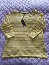 M & Co ladies brand new yellow