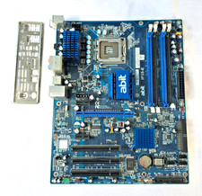 ABIT IP35-E Socket 775 LGA775 ATX Motherboard DDR2 With I/O Shield - Used
