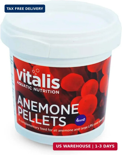 Vitalis marine anemone pellets - marine,