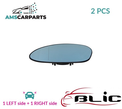 Rear view mirror glass - mirror, pair