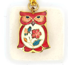 Tiny vintage cloisonne enamel - vintage,