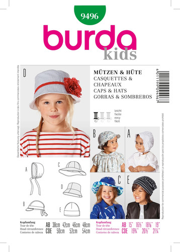 Burda style stylish - style, caps