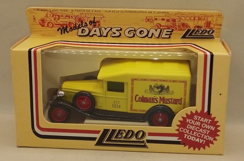 Lledo days gone coleman - days, coleman's