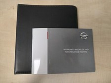 Genuine Nissan Service History Book / Maintenance Record ALL MODELS Juke Leaf