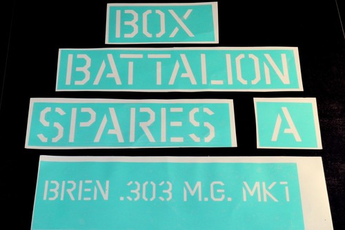 Stencil set wwii ww2 - *stencil,
