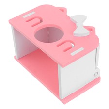 Large Hamster House Wooden Mouse Exercise Game Toy Small Animal Playground