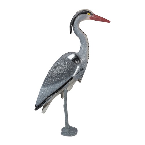 Heron figurine pond - heron,