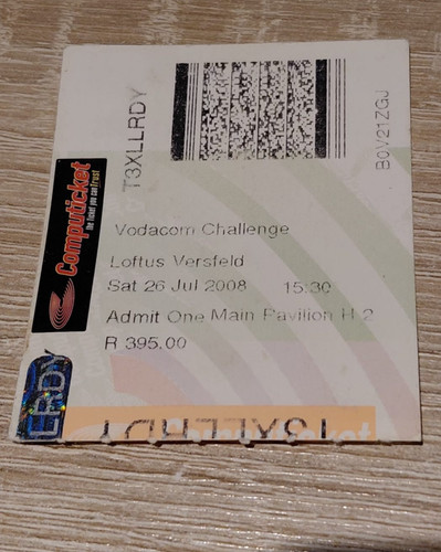 Ticket stub manchester united - manchester,