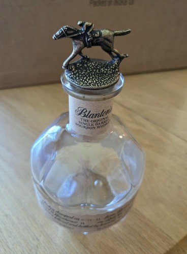 Empty blanton bottle 750ml - bottle,