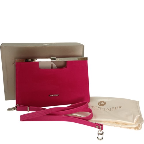 Peter kaiser pink clutch - kaiser,
