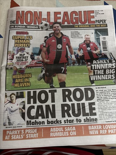 The non league - paper, sunday