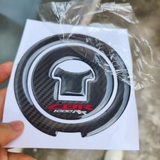 2004-2013 Carbon Fiber Fuel Gas Cap Cover Sticker Protector For Honda CBR1000RR