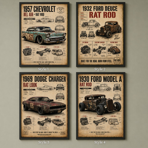 Choice vintage hot rod - 4,