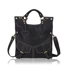 10 Genuine Designer Black Leather Handbags, Job Lot, Stock Clearance RRP £2400