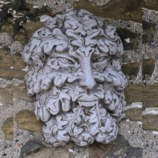 Stone cast large leaf male - stone,