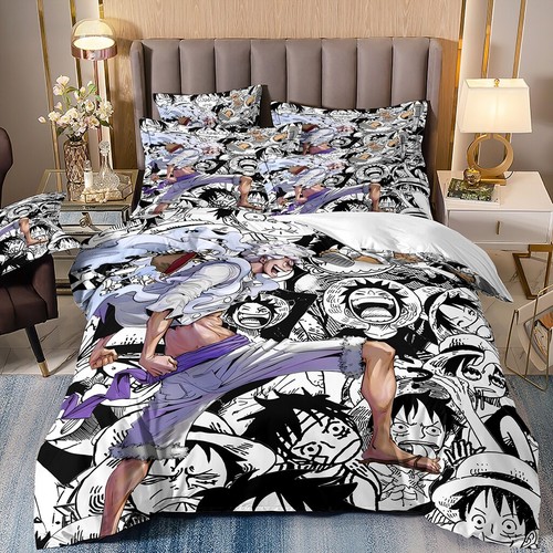 Pirate anime quilt - quilt, cover