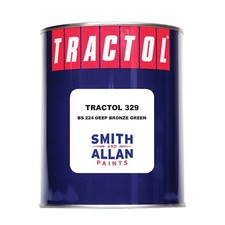 Deep Bronze Green BS 224 Tractor Paint Machinery Plant Enamel Tractol 1 Litre 1L