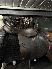 Albion Brown Jump Saddle 17.5