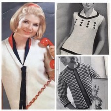 1960s Houndstooth Sailor
