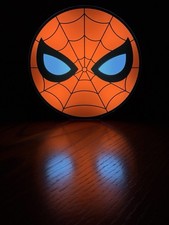 Spiderman / Spider-Man LED Light Up Plastic Sign / Lamp /Night Light By Paladone