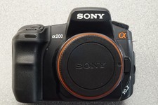 Sony A200 Camera Body - Faulty Viewfinder Aperture/Shutter Display, +LCD colours