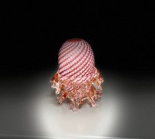 A Verre moire glass fairy