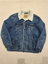 Levi’s Premium Shepra Denim Jacket Blue men’s Size XL Levis 