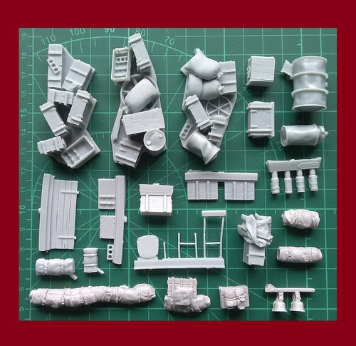 Scale ww2 german stowage - 1/35,