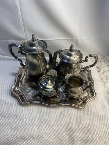 Piece silver plated vintage - plated,