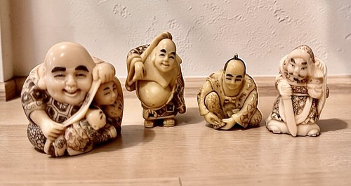Vintage japanese netsuke - vintage,
