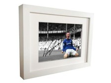 2017/18 Signed Wayne Rooney Autograph Everton Photo Photograph Picture Frame